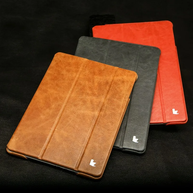 Jisoncase флип-Чехлы для ipad air 1 ipad air 2 Smart Cover Роскошный держатель из натуральной кожи для ipad air 5 6 кожа для ipad 9,7