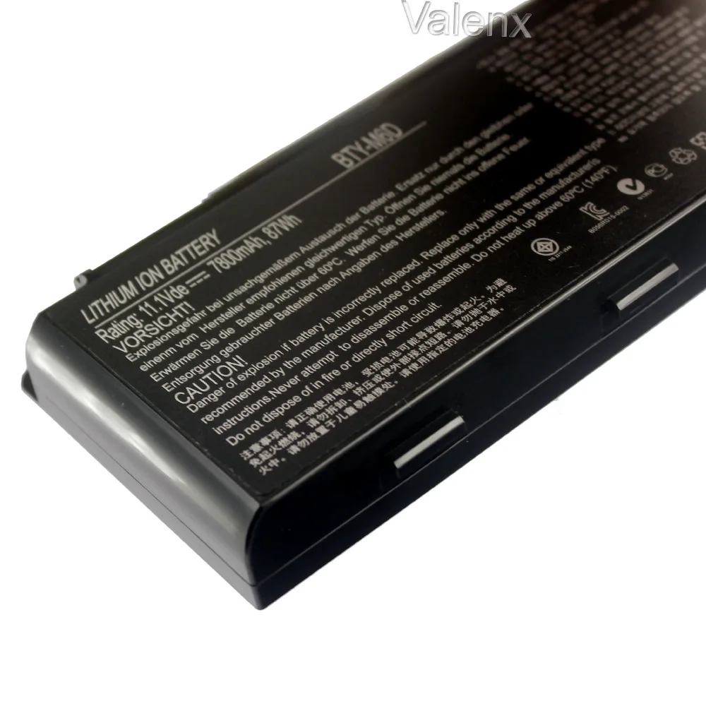 Аккумулятор для ноутбука MSI GT660 GT663 GT683 GT685 GT70 GT780 GT783 GX60 GX660 GX680 GX780|laptop battery|for msibattery for
