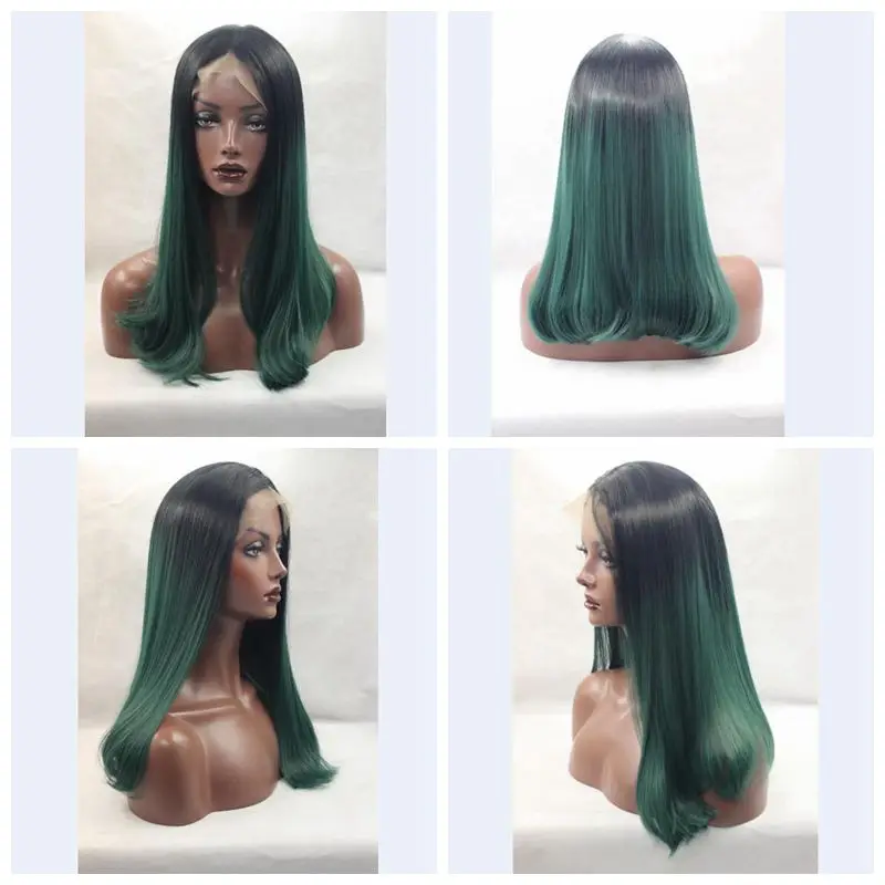 

New balance 574 wigs Lace front synthetic wigs Cosplay peruca  hair Ombre synthetic lace front wig cheap wigs For black Women