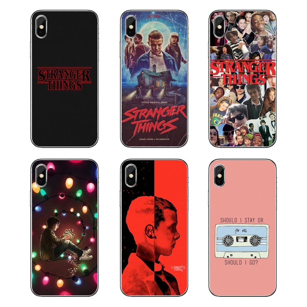 

Transparent Soft Cases Covers For Xiaomi Redmi 4X S2 3S Note 3 4 5 6 6A Por Pocophone F1 Mi 6 stranger things