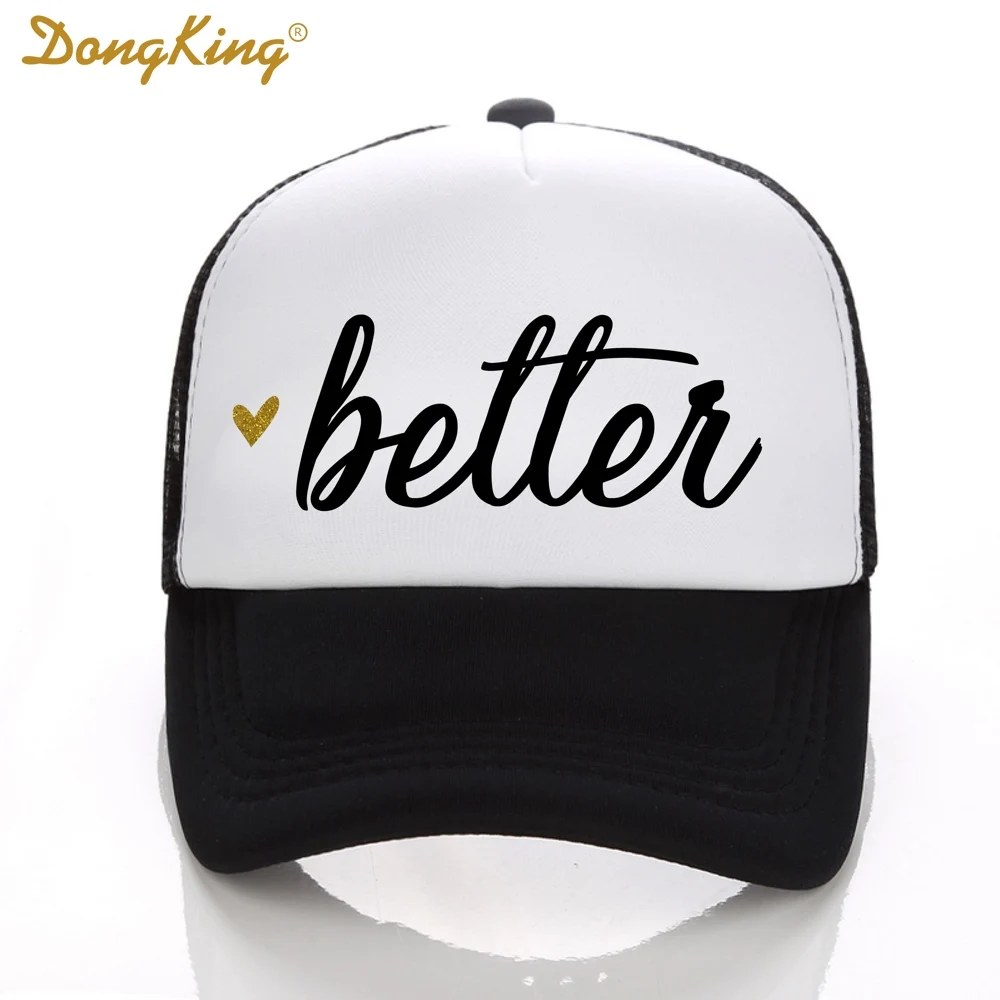 Модная кепка тракер DongKing с надписью Better Together высококачественные кепки принтом
