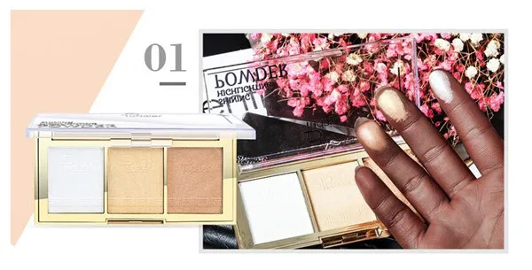 4 Style Makeup Gold Highlighter Liquid Cosmetic Face Contour Brightener Glow Shi&hellip;