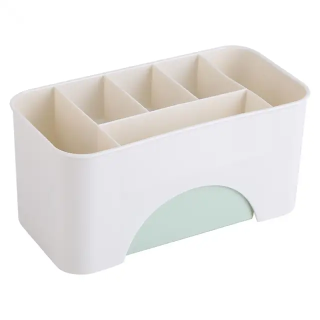 Plastic Storage Box Makeup Organizer Case Drawers Cosmetic Display Storage Organizer Office Sundries Make Up Container Boxes -