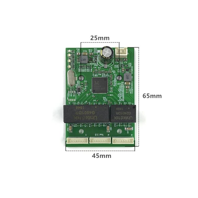 Мини PBCswitch модуль управления воспроизведением oem модуль мини size3Ports сетевые коммутаторы печатной платы мини модуль-коммутатор 10/100/1000 Мбит/с