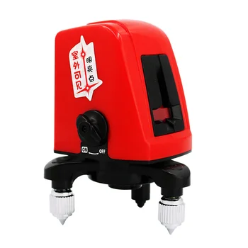 

360 degree self-leveling Portable mini Cross Red Laser Levels Meter 635nm Leveling Instrument