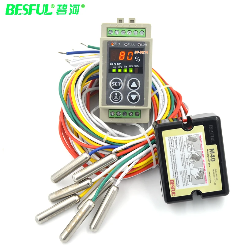 Bihe BF-DKT4 adjustable digital display level controller water switch tank automatic control instrument | Инструменты