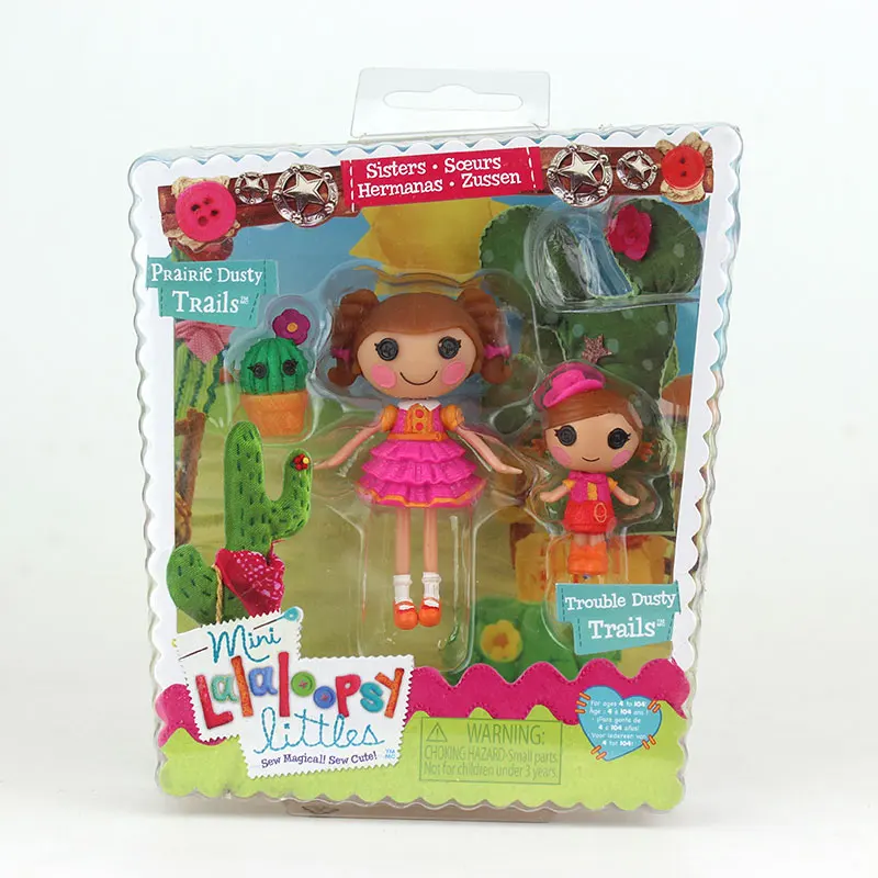 3 дюймовые оригинальные куклы MGA laloopsy и Аксессуары в комплекте с коробкой |