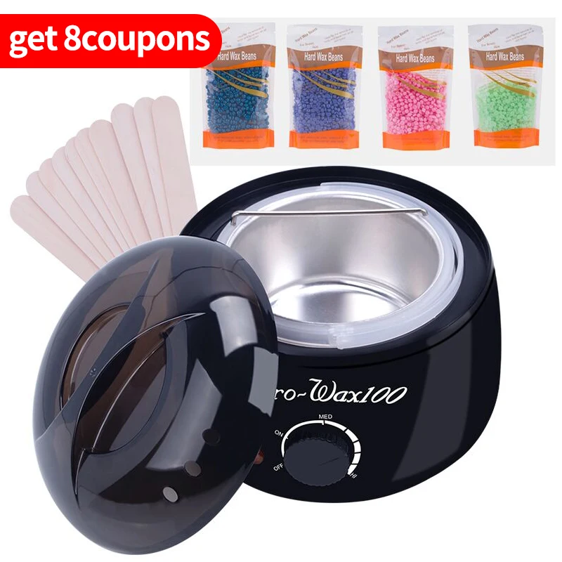 

Hair Removal Tool epilator Warmer Wax Heater Professional Mini SPA Hand Epilator Feet Paraffin Wax Machine Temperature Control