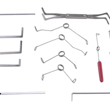 19 в 1 Многофункциональный пружинный гаечный ключ Натяжной набор слесарные инструменты из нержавеющей стали Натяжной гаечный ключ/шток инструменты слесарные принадлежности