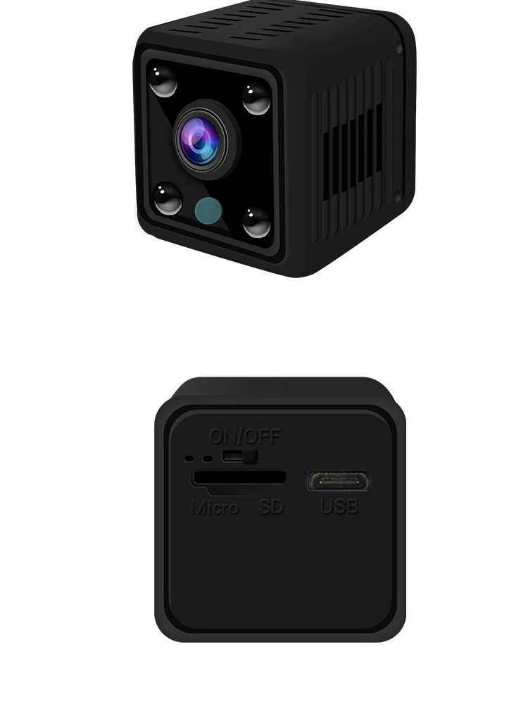HD 1080P 06 wifi камера интеллектуальная автоматическая отслеживающая Беспроводная сетевая камера инфракрасного наблюдения мини видеокамера - Цвет: 720P with 32GB