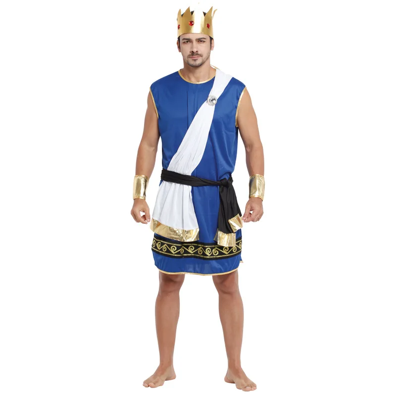 Мужской костюм для Хэллоуина греческий мифологический King Zeus|cosplay costume|cosplay gamecosplay