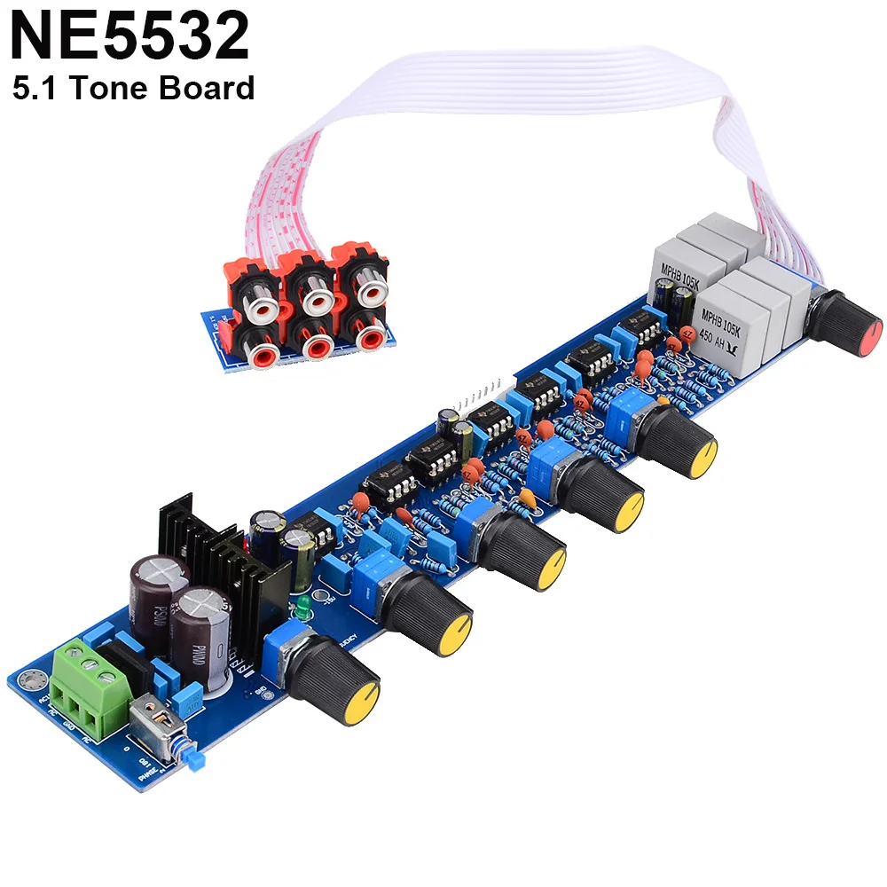 AC15V-0-AC15V HIFI Preamplifier Board 5.1 Volume Control Panel Volume Tone EQ Control Board DIY Kits Free Shipping 12003200 AC15V-0-AC15V HIFI Preamplifier Board 5.1 Volume Control Panel Volume Tone EQ Control Board DIY Kits Free Shipping 12003200