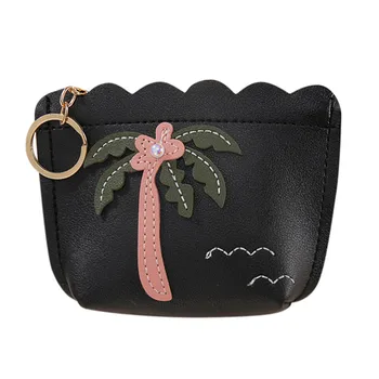

Coin Purses Small Fresh Casual Pu Coin Wallet Lady Summer New Leather Wallet Fashion Cute Pattern Cartoon Dollar Money Bag J#