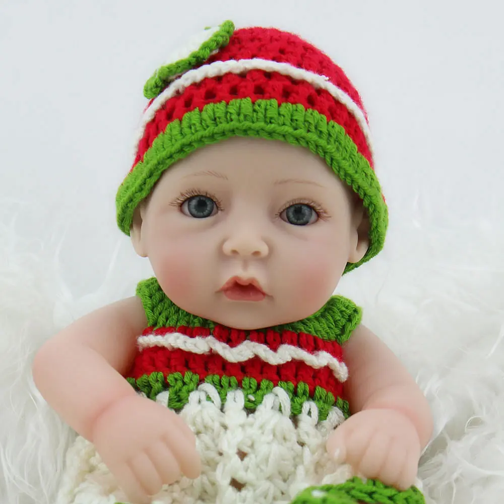 NPKDOLL Bebe 10 &quotНастоящая силиконовая кукла для девочек детский подарок высокого