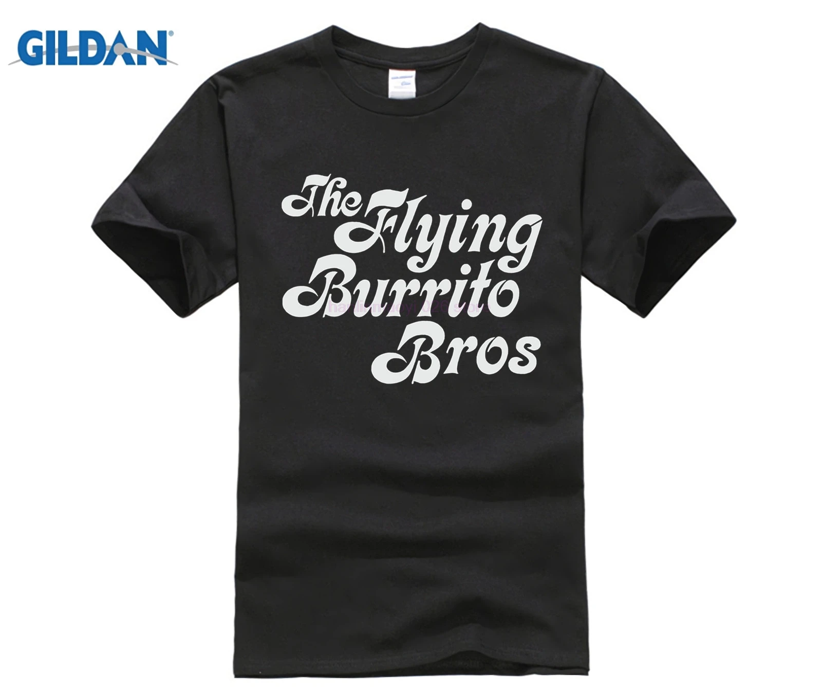 100 cotton O neck printed T shirt Flying Burrito Brothers Bros T Shirt