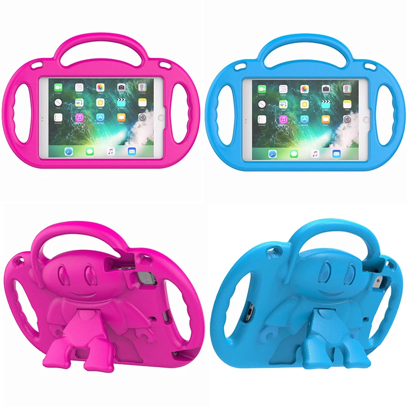

Shockproof Case for Ipad Mini 1 2 3 4 Stand Cover Safe Eva Case for Ipad Mini 4 Kids Safe Armor with Hand Strap Shoulder Fundas