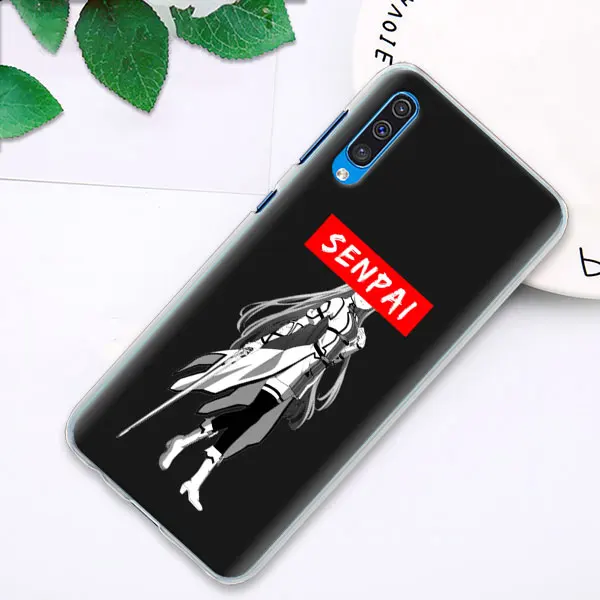 07 Sugoi Senpai аниме девушка waifu чехол для телефона s для samsung Galaxy A6 A8+ A7 A9 A30 A50 A70 A80 M10 M30 PC жесткий чехол - Цвет: 07