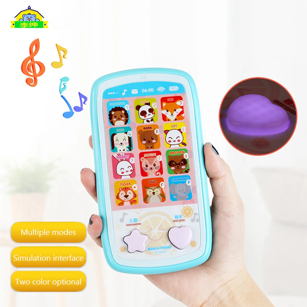 

Kids Smart Touch Screen Mobile Phone Toy Multi-function Simulation Children Puzzle Early Education Mobile Phone Toy
