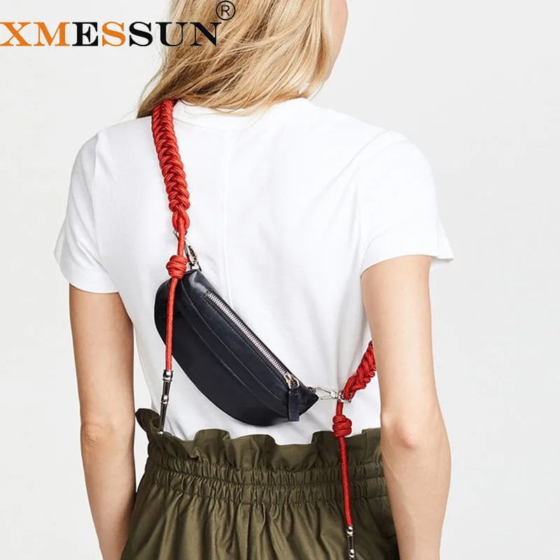 0 : Buy XMESSUN Waist Bag Fanny Pack Belt Bag 2019 New Women Thigh Bags Luxury ...