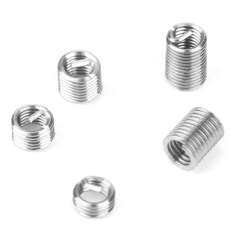 150pcs M3-M8 Stainless Steel SS304 Coiled Wire Helical Screw Thread Inserts 