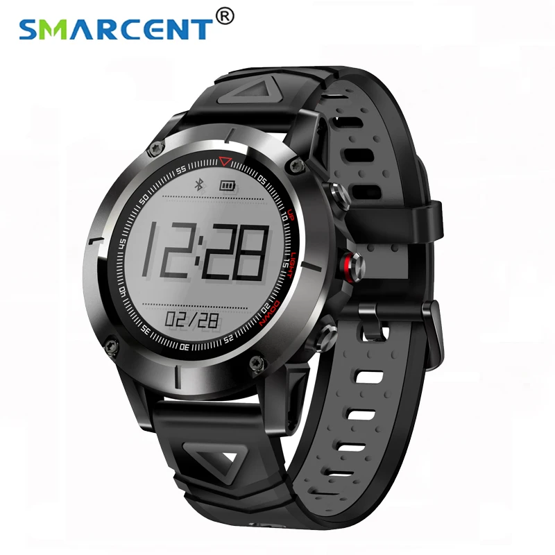 

SMARTCENT Men IP68 Waterproof G01 GPS Smart Watch Blood Pressure Bluetooth Wristwatch Sports Compass Smartwatch for Android IOS