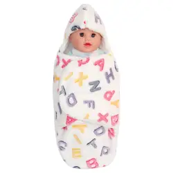 Унисекс спальный мешок для маленьких мальчиков для пеленания девочек спальный обёрточная бумага одеяло Опора Твердые дропшиппинг # YL
