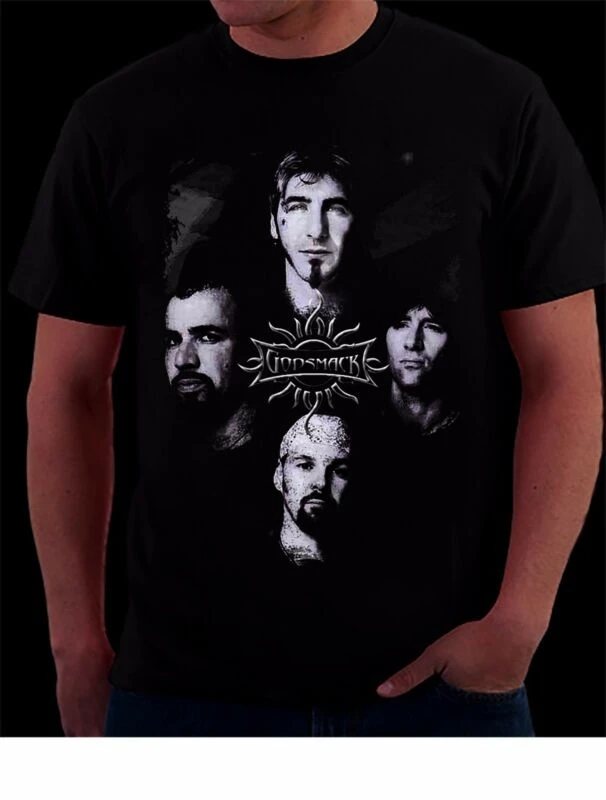 GODSMACK- American alternative metal band T_shirt-SIZESS to 6XL | Мужская одежда