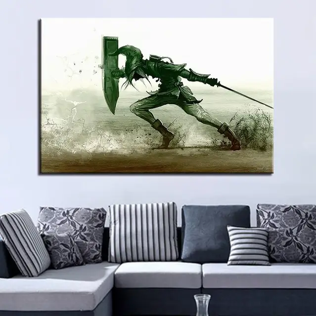 Wall Art Canvas Painting HD Prints Home Decoraion Legend Of Zelda 1