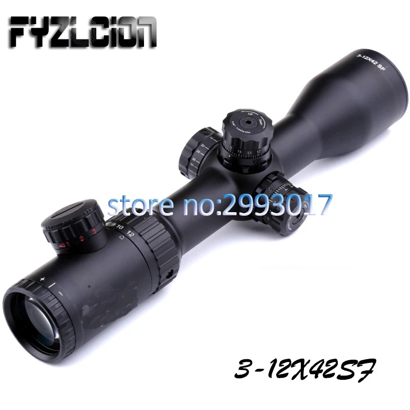 

3-12X42 SF Rifle Scope Sight Rifle Range Hunting Range w/mount