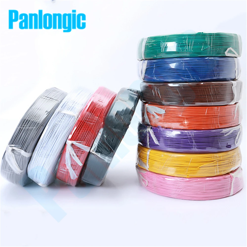 

Panlongic 10 Meters UL1007 Electronic Wire 22awg OD1.6mm PVC Electronic Wire Electronic Cable UL Certification #22