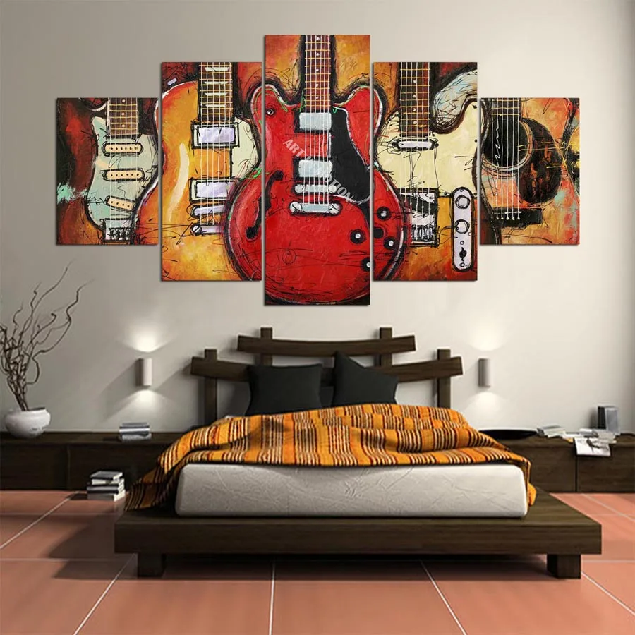 Canvas Painting Cuadros Home Decoration Wall Art Pictures 5 Panel