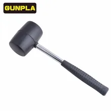 Резиновый молоток с противоскользящей стальной трубчатой резиновой ручкой 8 унций и 12 унций резиновый молоток