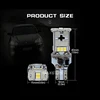 MAXGTRS-bombillas LED CANBUS para coche, iluminación trasera y marcha atrás, color blanco, ámbar, Blanco cálido, 921 K, 2x912, 4300, T15, W16W ► Foto 2/6