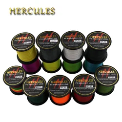 Hercules 8 Strands PE Braided Fishing Line Saltwater Fishing Weave Extreme Super Strong Super Power Casting 100M
