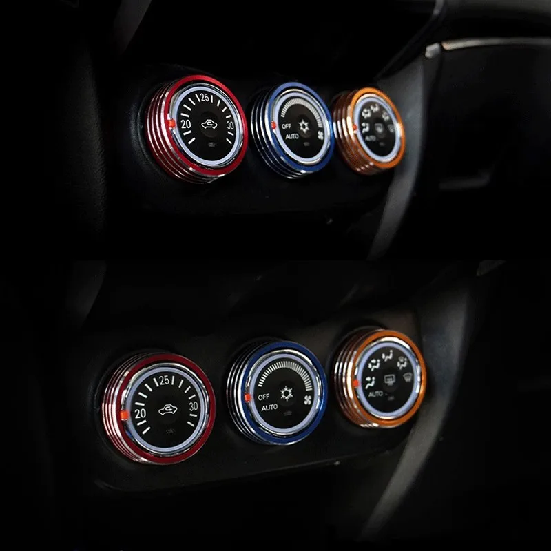 

For Mitsubishi Outlander Galant Lancer Fortis LAN Evolution EVO X Delica D5 AC Heater Climate Control Buttons Switch Knobs Cover