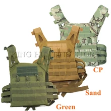 Хорошее качество JPC тактический жилет упрощенная версия Тактический Регулируемый жилет армейский боевой снаряжение охотничий жилет