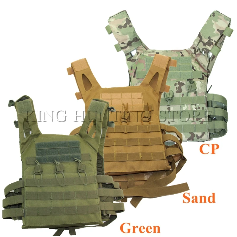 

Good Quality JPC Tactical Vest Simplified Version Tactical Adjustable Vest Army Combat Gear Hunting Vest