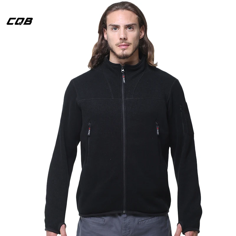 CQB Outdoor Camping Fleece Coat Men's Jackets Wool Warm Thermal Clothes