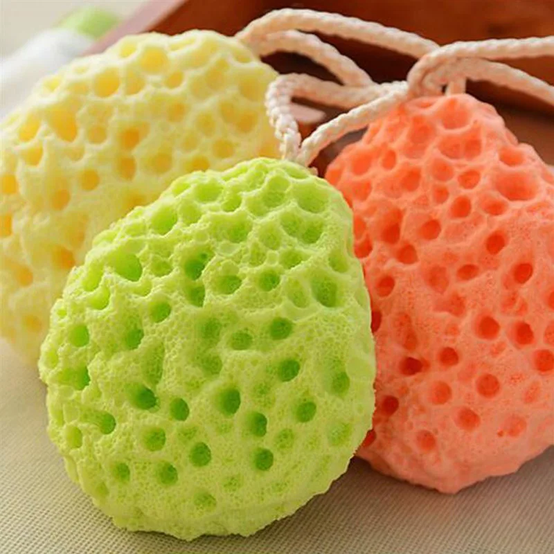 

Body Cleaning Spong Body Essential Oil Bath Ball Natural Bubble Bath Bombs Ball Exfoliate Scrubber Bath Bathroom Accessories