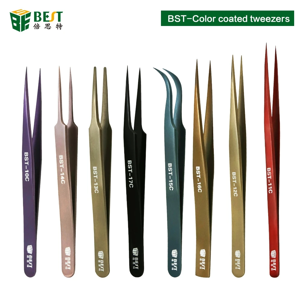 

1Pcs Colorful Stainless Steel Custom Personalized Tweezers Eyelash Extension