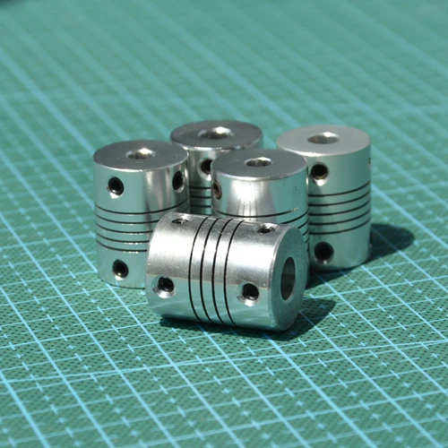 6 мм вала Гибкая муфта-Алюминий гибкий переходник муфта для RepRap 3D принтер ЧПУ