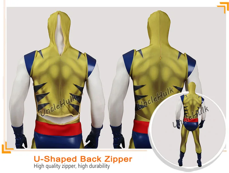 High-Quality-Super-Hero-Wolverine-Spandex-Bodysuit-With-Gloves-UncleHulk-24