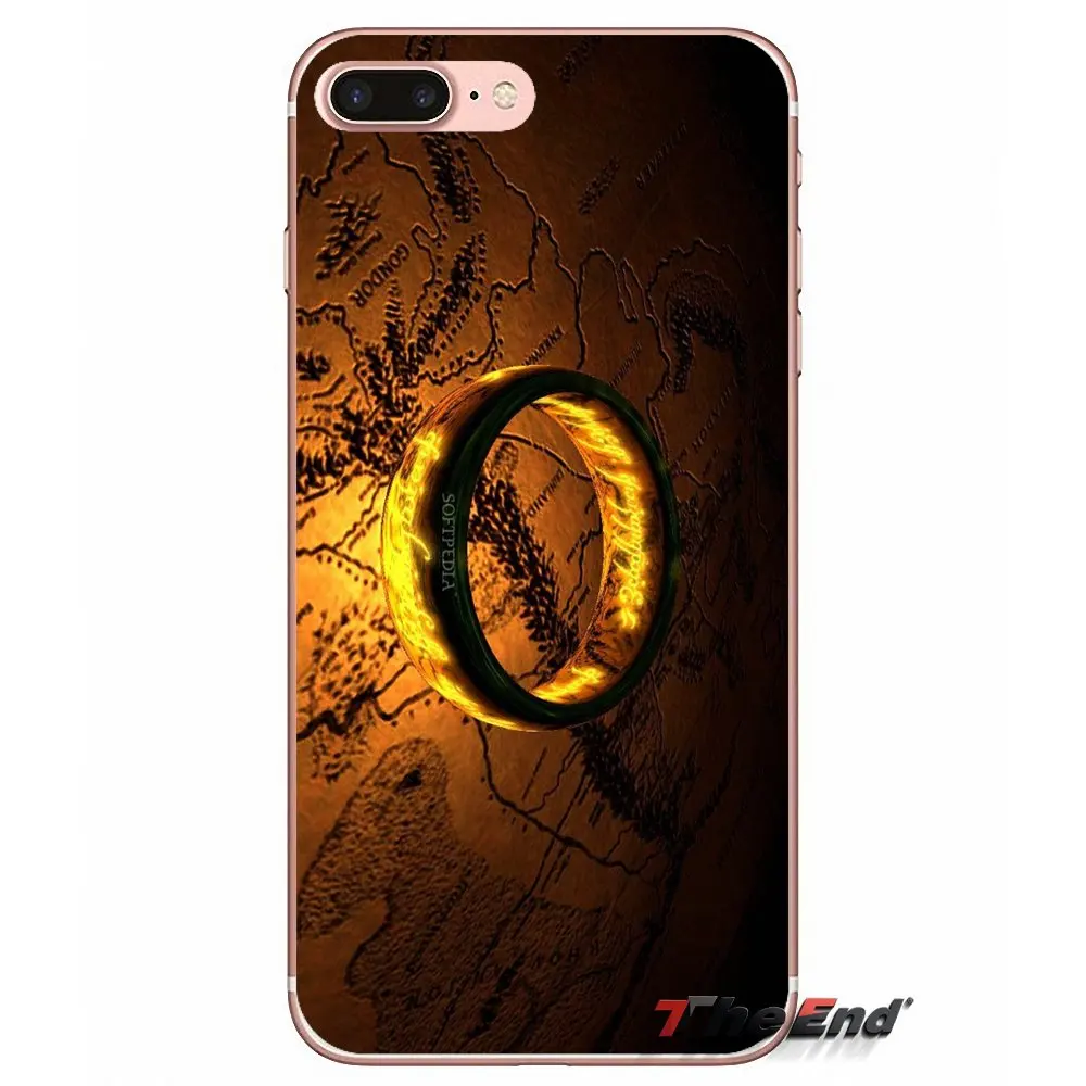 Мягкий чехол для Samsung Galaxy S3 S4 S5 MINI S6 S7 edge S8 Plus Note 2 3 4 5 Grand Core Prime the lord of rings Map Hobbit|for samsung
