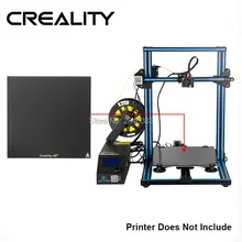Creality 3D ультрабук 3d принтер платформа Подогреваемая кровать сборка поверхности стеклянная пластина 310x310x3 мм для MK2 MK3 Горячая кровать
