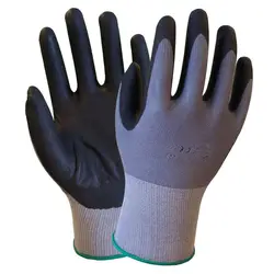 Рабочие перчатки с ПУ-покрытием ладонной части покрытия защитные перчатки нитриловые пены пальмовые рабочие перчатки с покрытием супер
