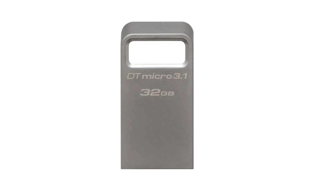 Kingston technology DataTraveler Micro 3 1 32 ГБ 0 (3 Gen 1) разъем usb type A монолитный металлический|USB