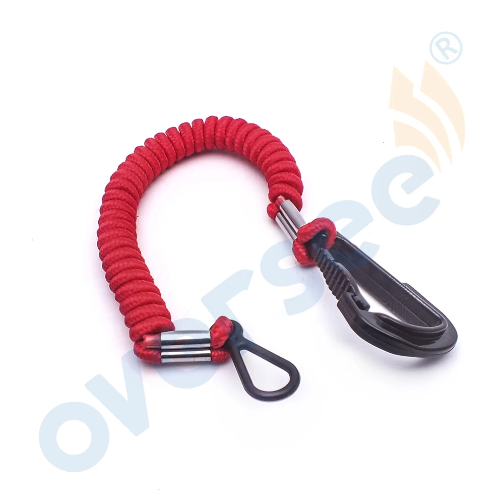 

For Mercury Lanyard Pack Red 15920Q54 Outboard Kill Switch