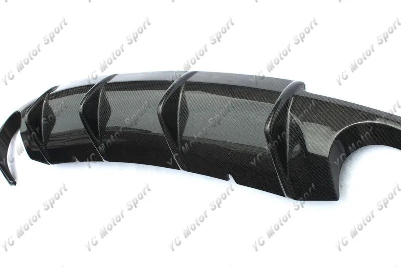 2009-2013 VW Scirocco R Racing Style  Rear Diffuser CF (12)