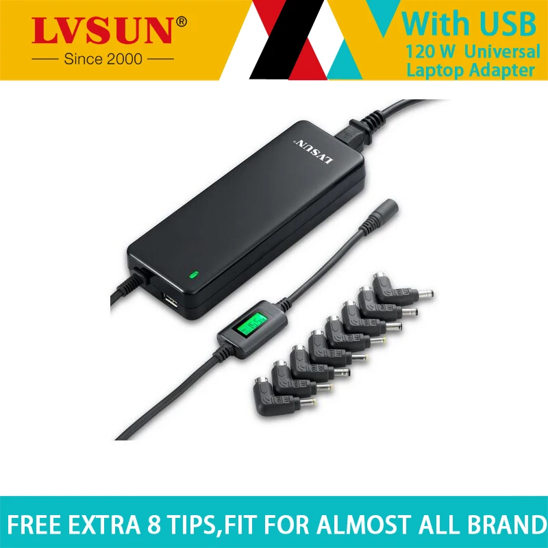 LVSUN LCD Display 120W 12 -24V Universal Laptop Notebook AC Adapter Charger for ACER ASUS Lenovo Thinkpad all model notebook LVSUN LCD Display 120W 12 -24V Universal Laptop Notebook AC Adapter Charger for ACER ASUS Lenovo Thinkpad all model notebook
