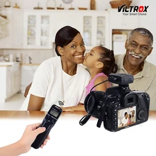 Viltrox JY-710 Temporizador Disparador de Obturador Remoto Sem Fio Da Câmera de Controle de LCD visor para Canon 5D Mark IV Nikon d80 77D Sony Olympus